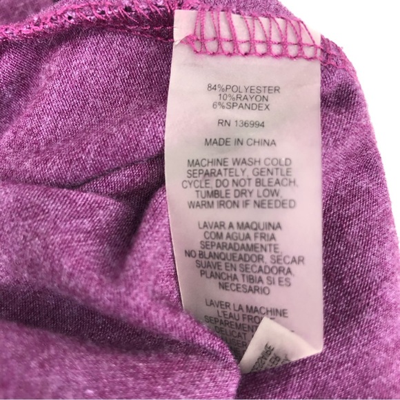 Milano Woman's Open Front Cardigan Color Plum, size Medium - Picture 3 of 3